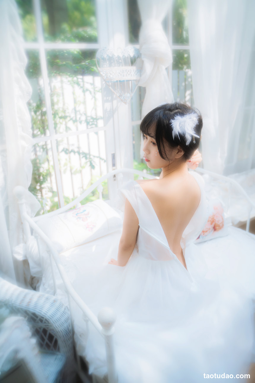 图片[2]-[YITUYU艺图语]2022.05.28 纯白花嫁 萌芽儿o0[32+1P／522MB]-绅士图