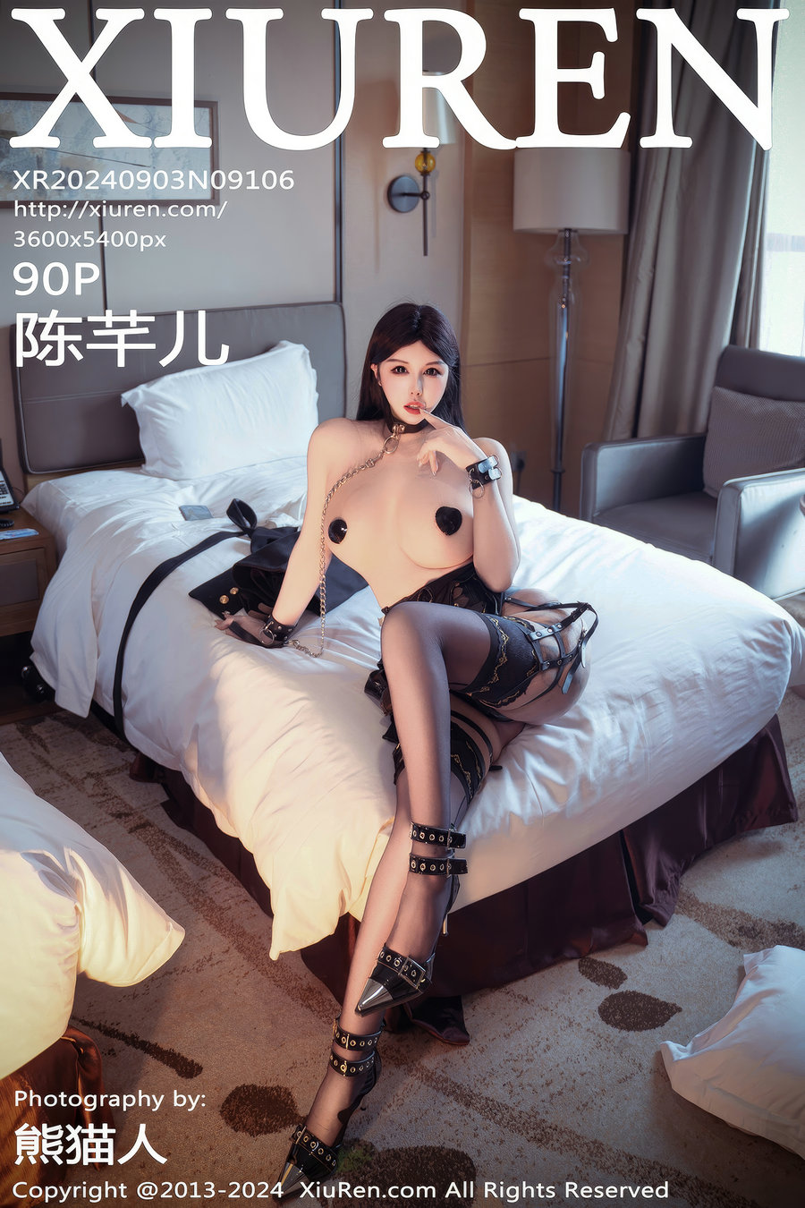 / 秀人美媛馆 / 2024.09.03 No.9106 陈芊儿 / 90P829MB / 秀人网-绅士图