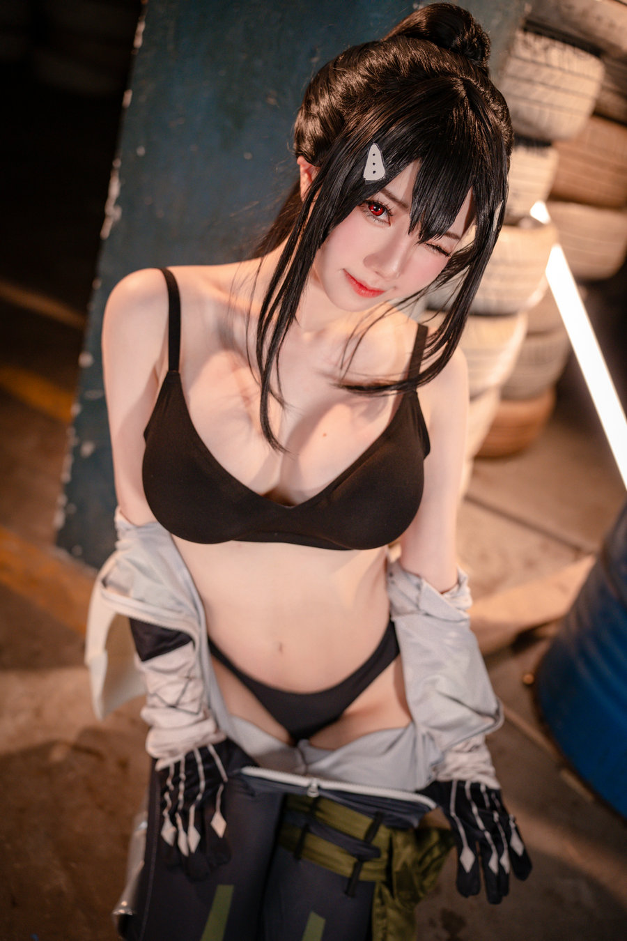 Sally Dorasnow - Mina Ashiro / 43P2V-769MB / cos萌妹-绅士图