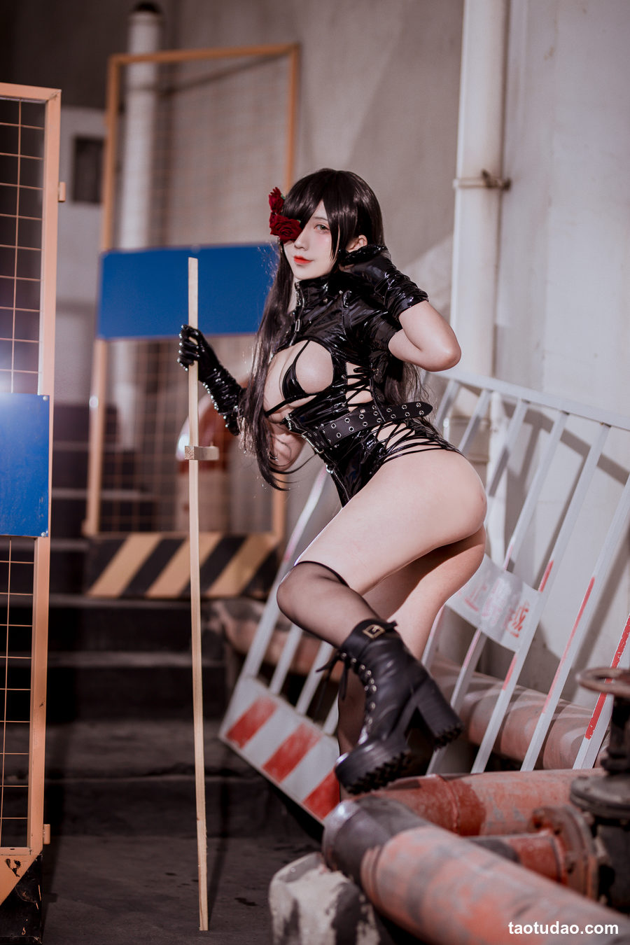 图片[3]-九曲Jean-暗黑十字玫瑰 [30P-361MB]-绅士图