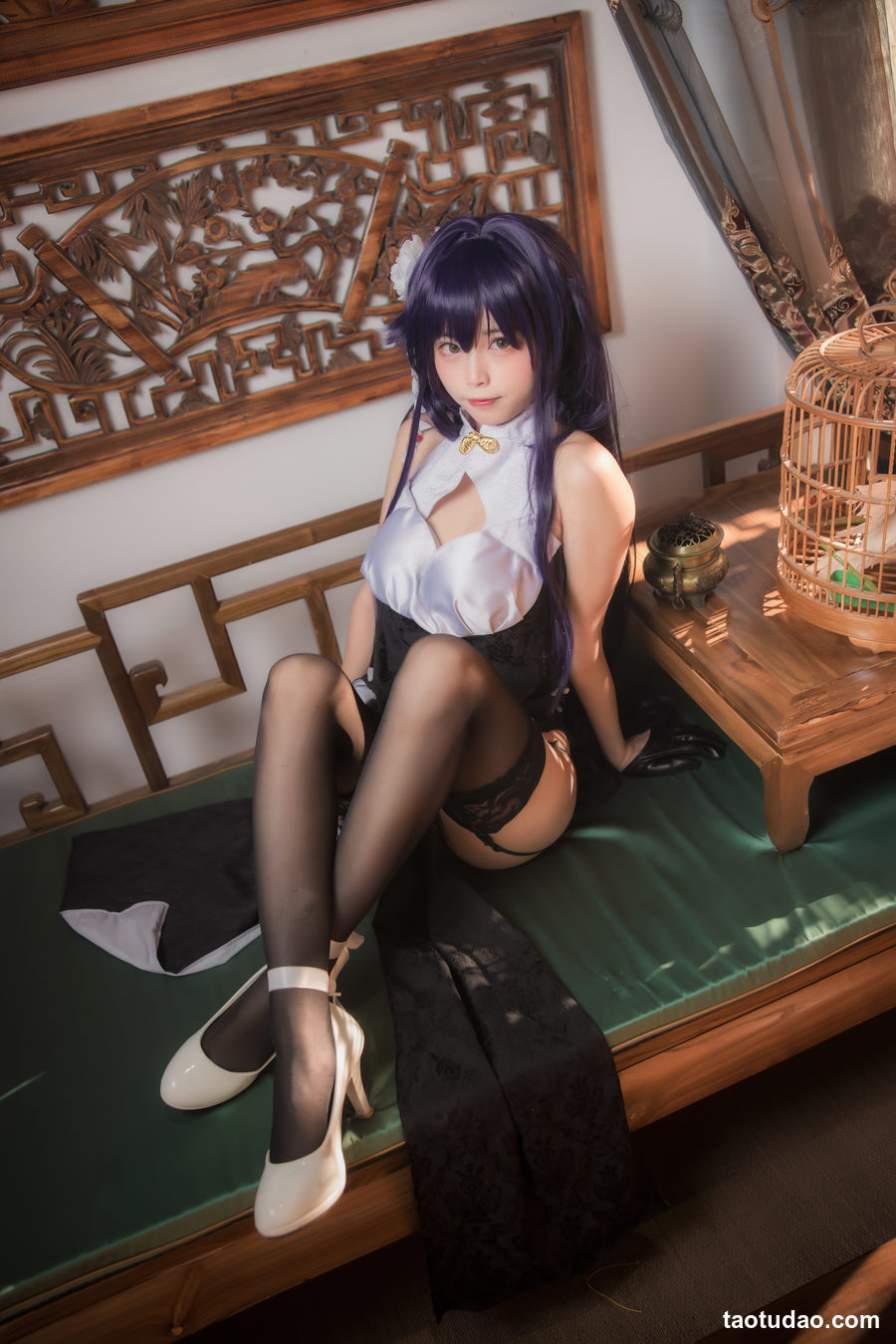 图片[3]-三無人型 NO.1 – 吾妻旗袍 [20P-211MB]-绅士图