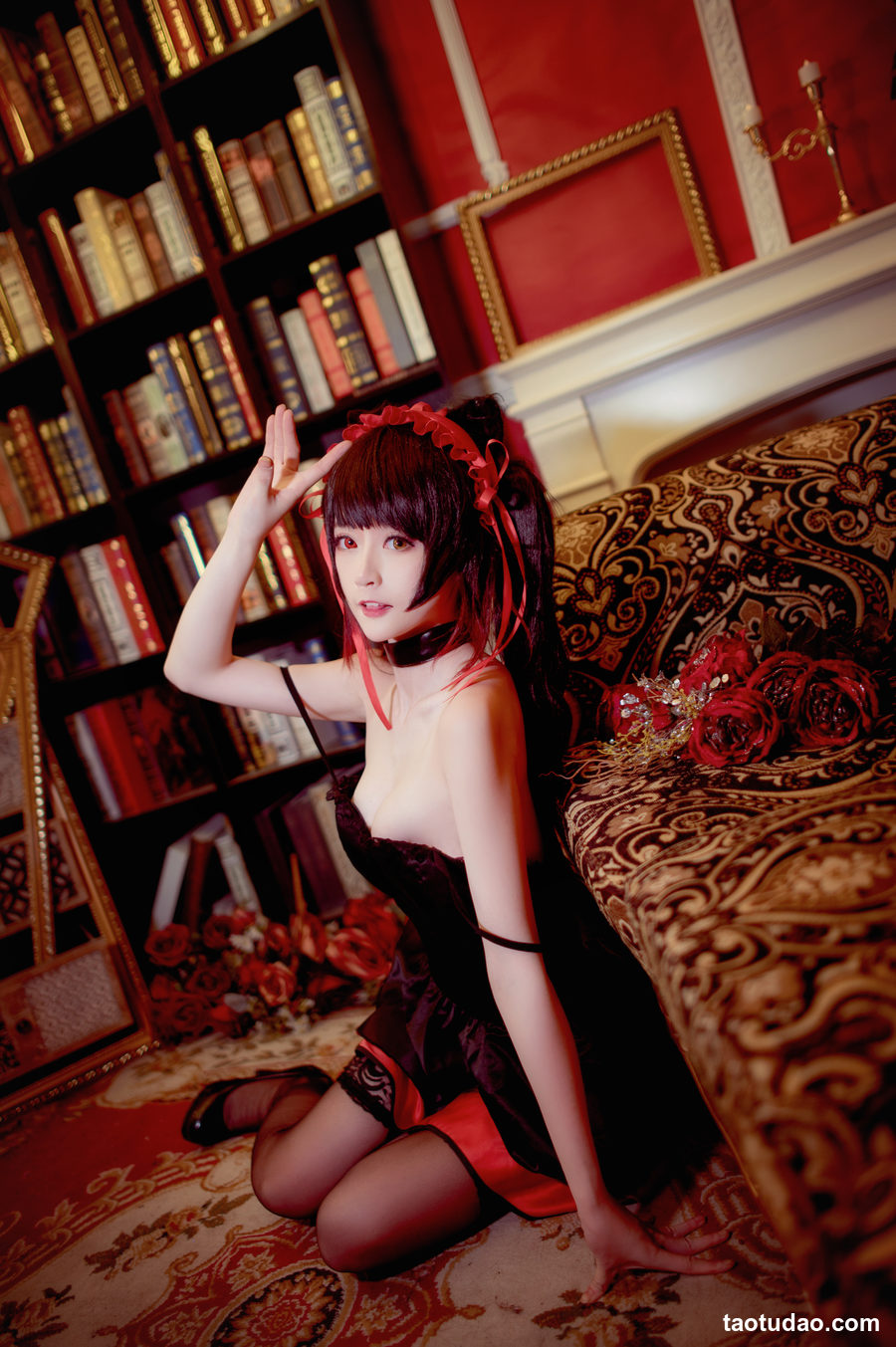 图片[3]-yui金鱼 NO.012 时崎狂三 黑裙 [11P-166MB]-绅士图