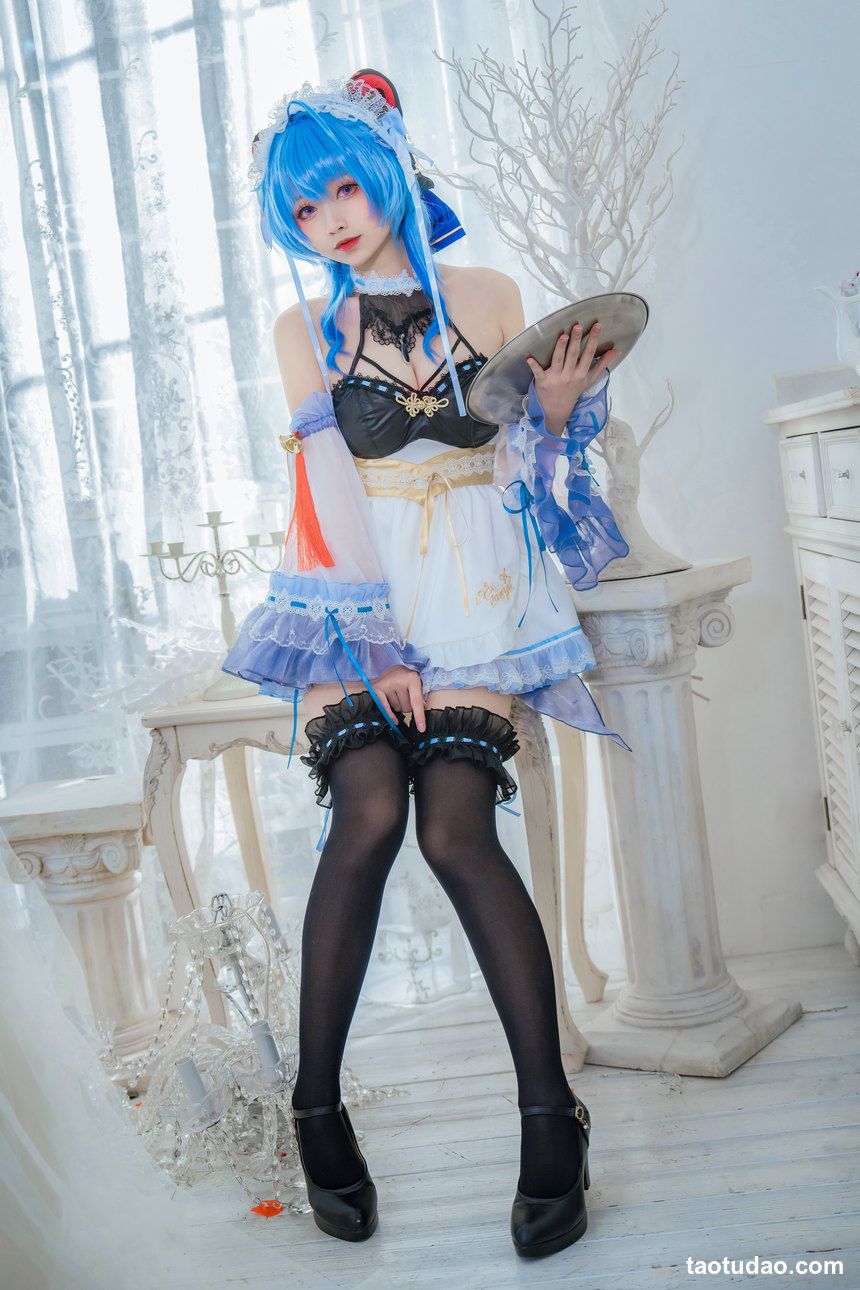 图片[4]-大大卷卷小卷 – NO.20 甘雨女仆 [20P-160MB]-绅士图