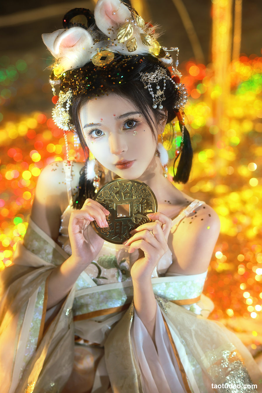 图片[3]-[YITUYU艺图语]2023.02.16 财神座下兔子仙官 彭十六elf[22+1P／205MB]-绅士图