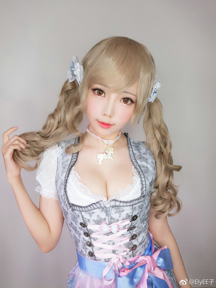 Ely_eee(ElyEE子) – 女仆咖啡店 / 17P-47MB / cos萌妹-绅士图