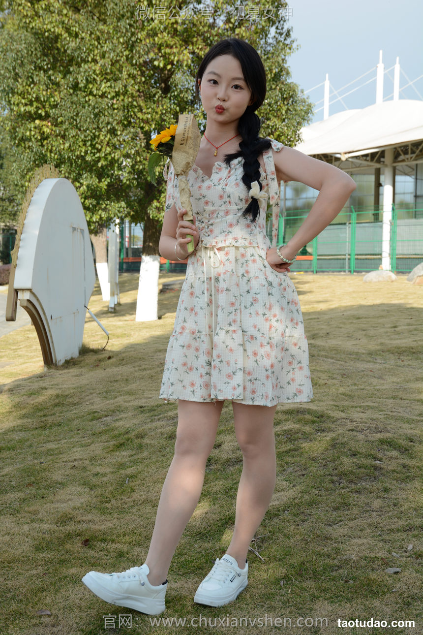 图片[4]-初夏女神 NO.159 双双 迎春碎花裙[140P+1V／5.68GB]-绅士图