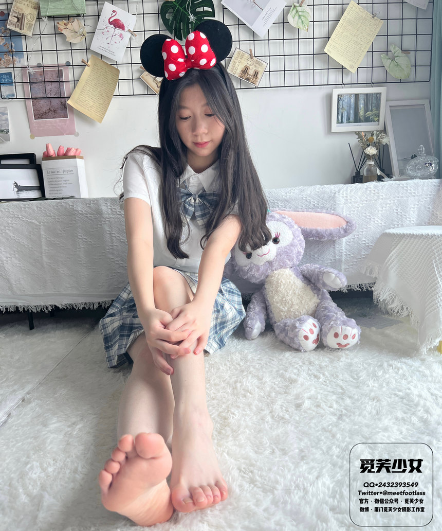 图片[3]-[觅芙少女]NO.003 风中摇曳的JK制服与18岁的青春一起绽放 [151P+3V-7.11G]-绅士图