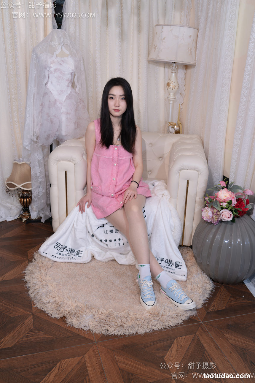 图片[2]-甜予摄影 NO.035 栗栗-帆布鞋、白棉袜、肉丝[128P+2V／9.86GB]-绅士图