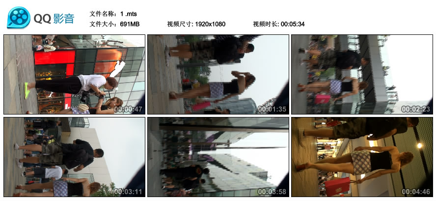精选街拍视频 No.1242 漂亮漏肩美女街头拍照，我也帮着拍 / 691MB / 街拍视频-绅士图