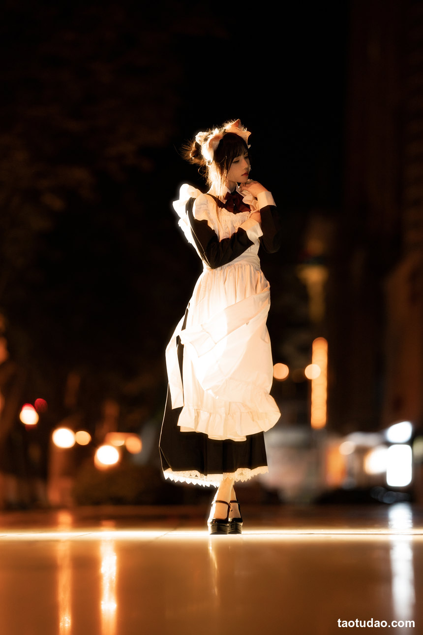 图片[2]-[YITUYU艺图语]2022.05.19 夜女仆 桜桃喵[20+1P／236MB]-绅士图