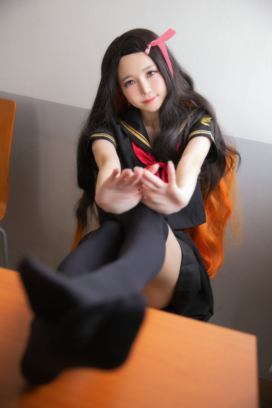 Sally Dorasnow - Nezuko School / 19P-251MB / cos萌妹-绅士图