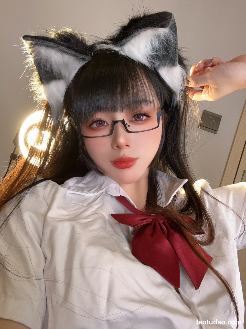 图片[4]-九言 NO.007 猫耳娘的裙底 [14P+1V-112MB]-绅士图