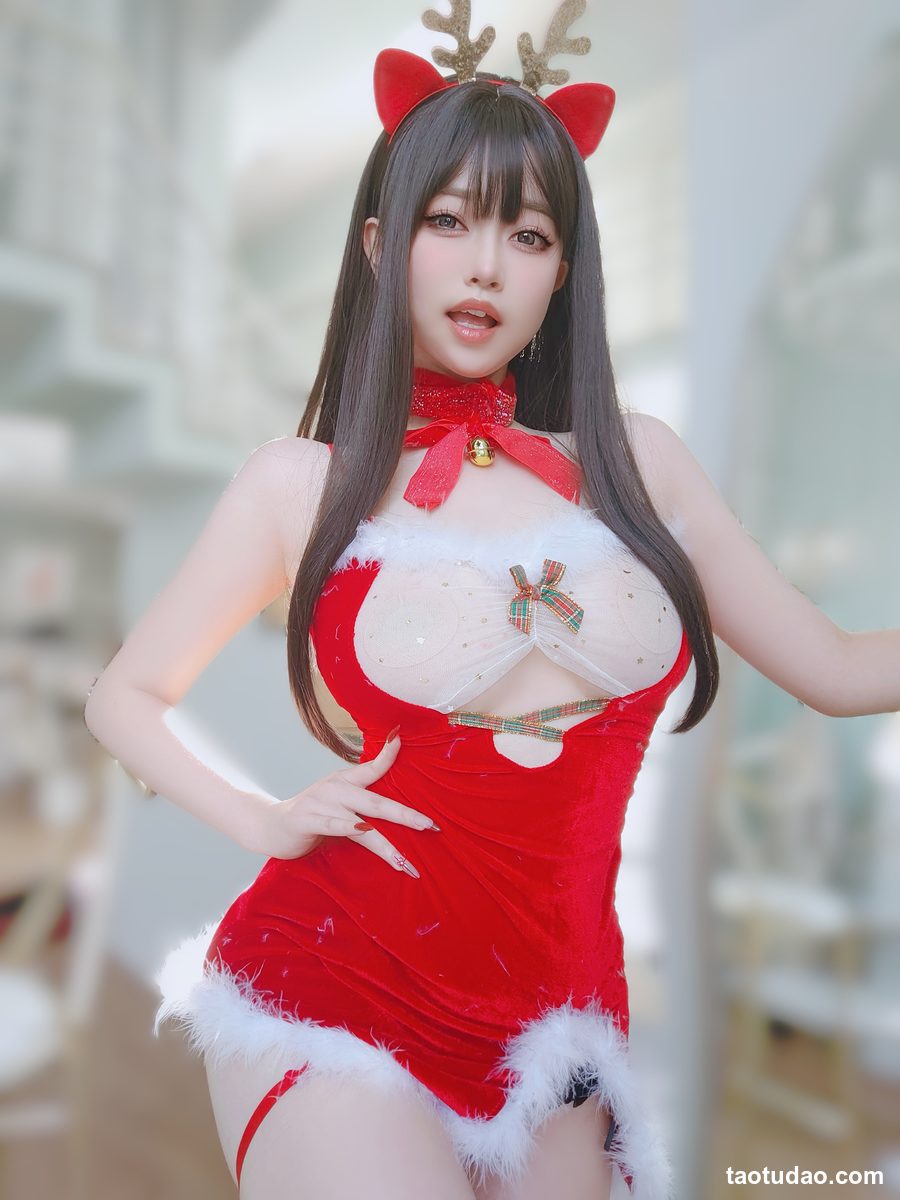 图片[4]-女主K – 圣诞麋鹿 [100P+1V-460MBB]-绅士图