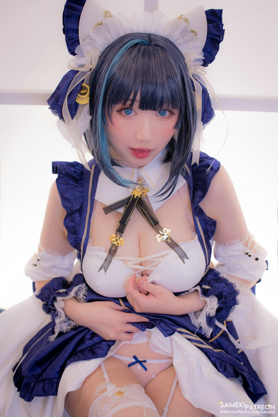 Sameki - 碧蓝航线 柴郡 / 52P-214MB / cos萌妹-绅士图