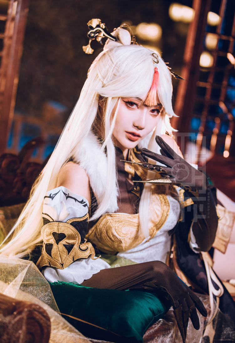 游戏《原神》凝光COS真人图（CN：如月灰）-艺库