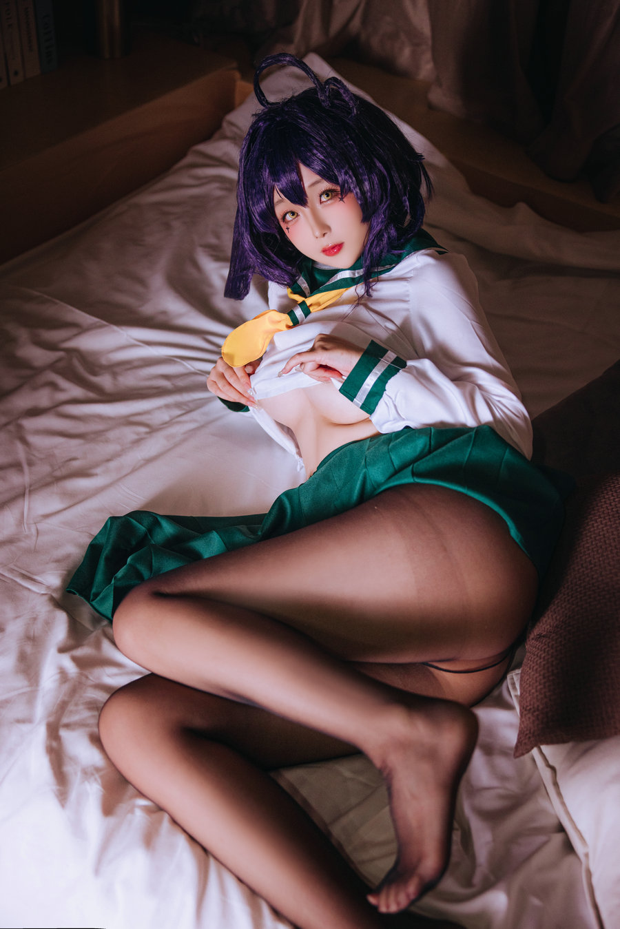 Cosplay日奈娇 – 柊舞缇娜JK / 44P-991MB / cos萌妹-绅士图