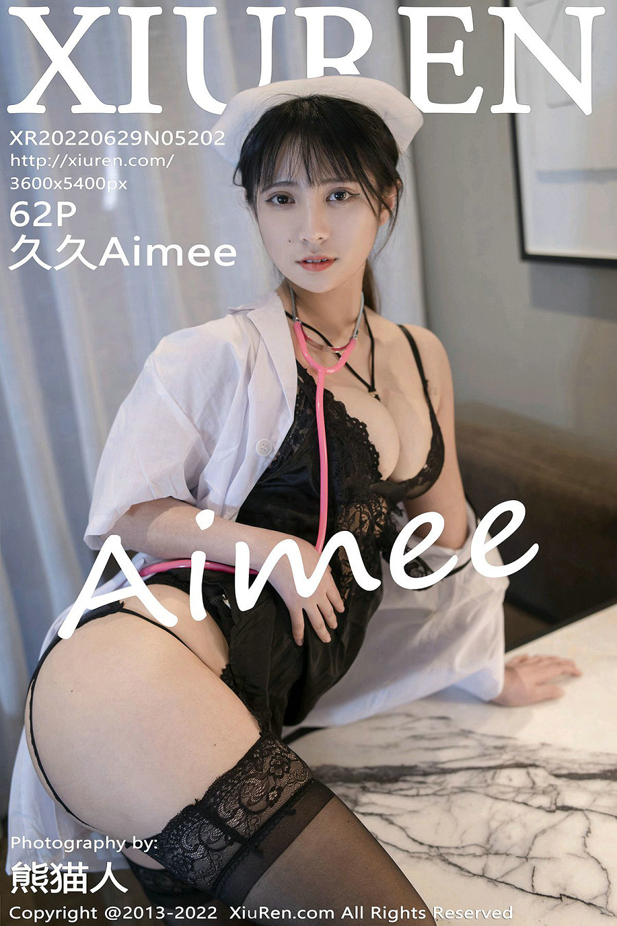 / 秀人美媛馆 / 2022.06.29 No.5202 久久Aimee / 62P552MB / 秀人网-绅士图
