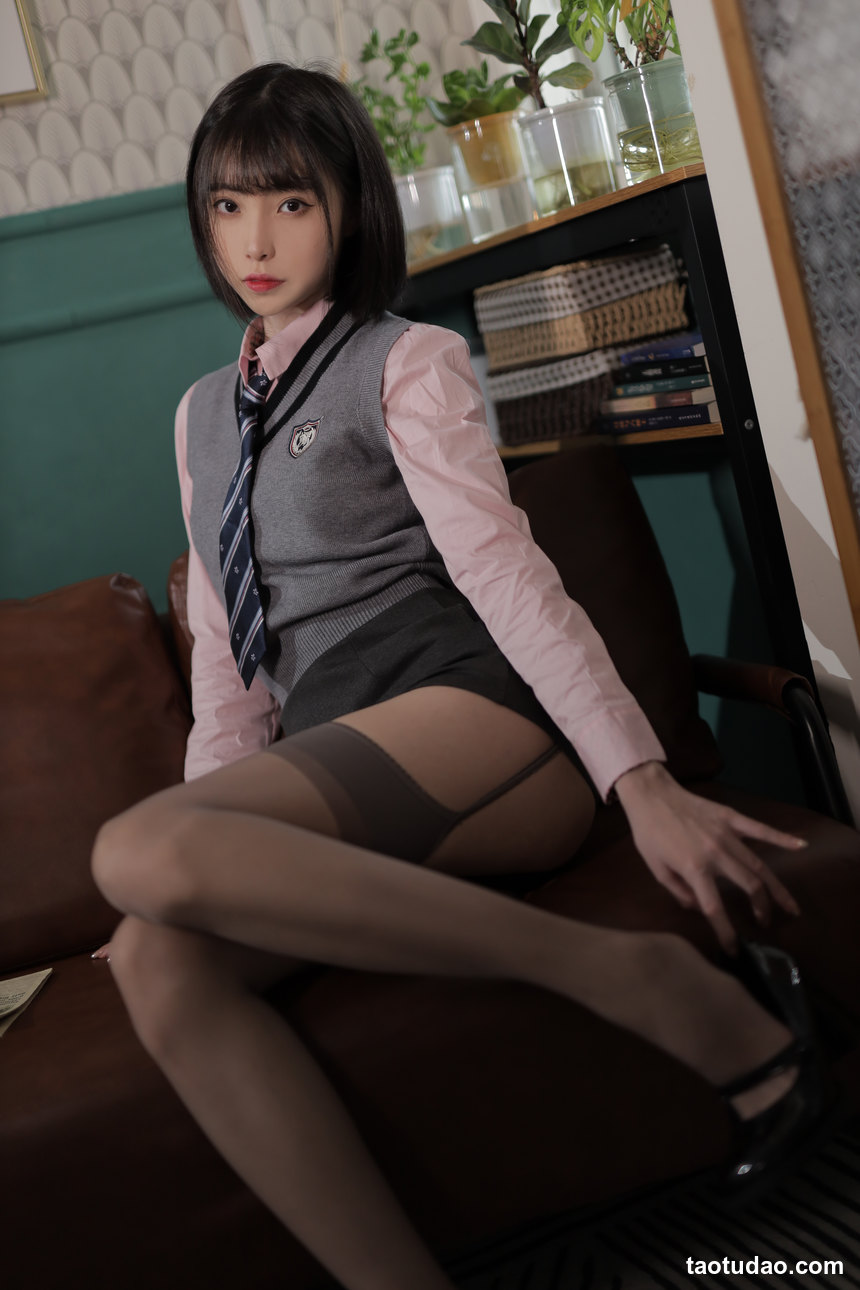 图片[4]-许岚LAN – NO.23 韩系制服 [40P-292MB]-绅士图