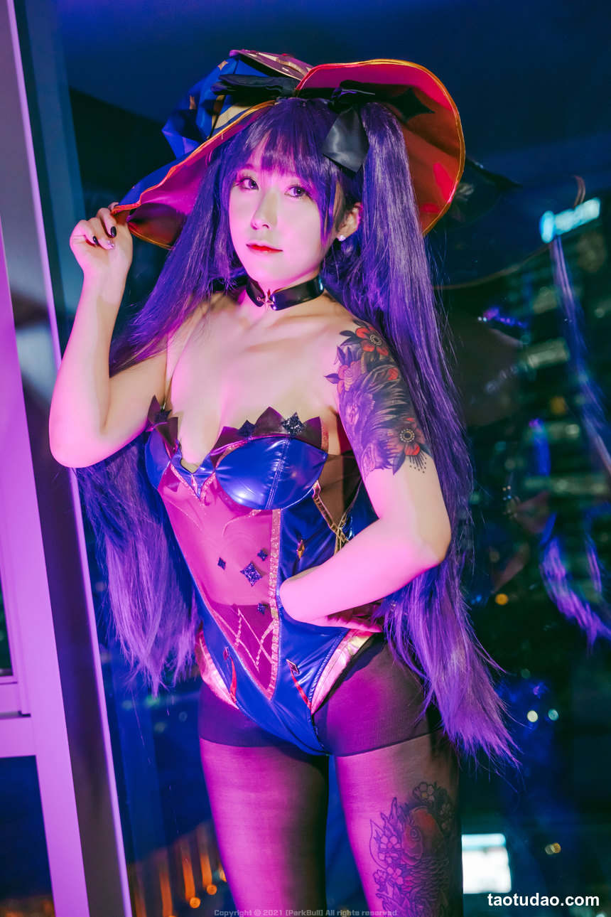 图片[2]-[BLUECAKE] Sohee – Tasty Mona Christmas (Genshin Impact) [61P-613MB]-绅士图