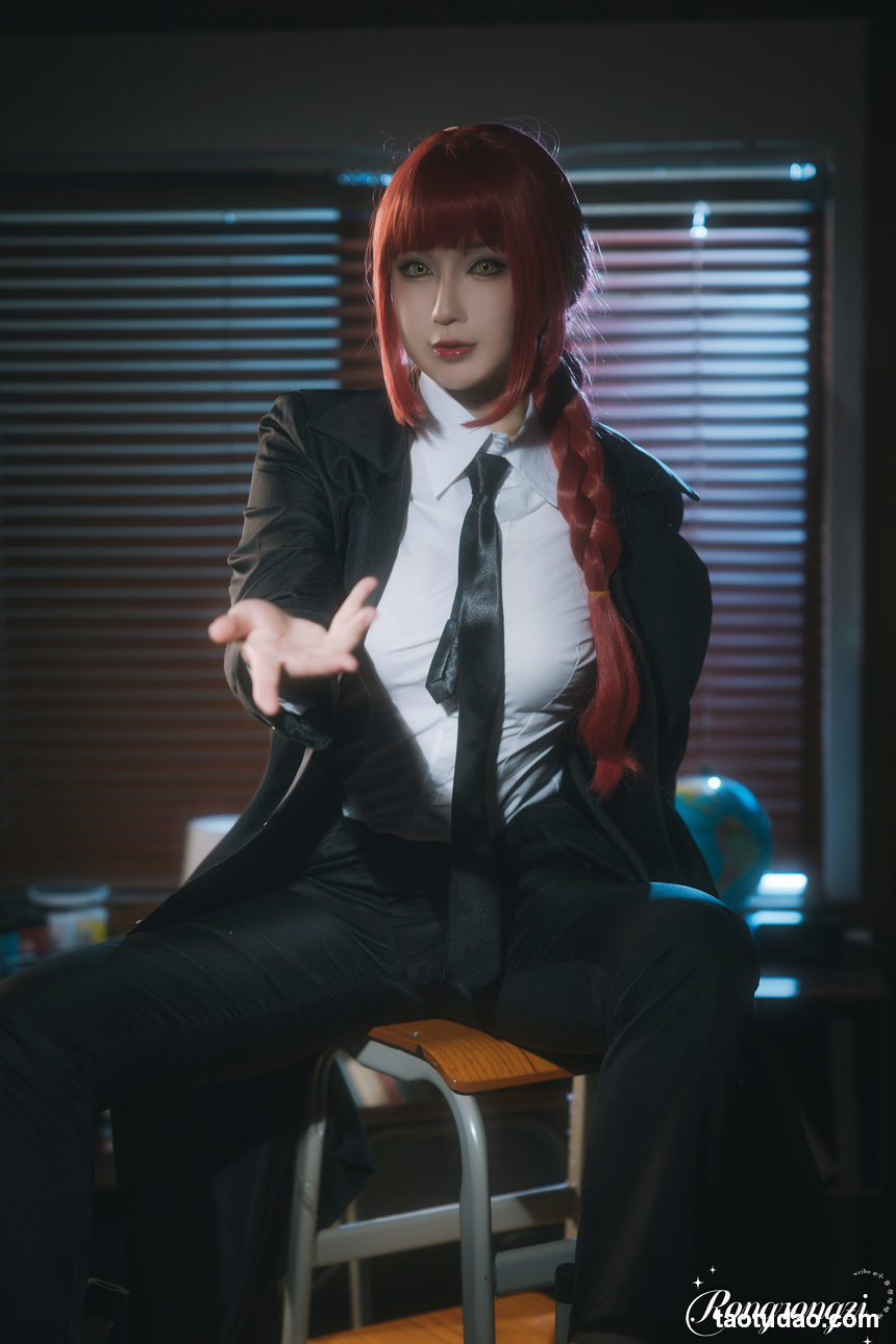 图片[4]-小容仔咕咕咕w – 链锯人 玛奇玛 [45P-371MB]-绅士图