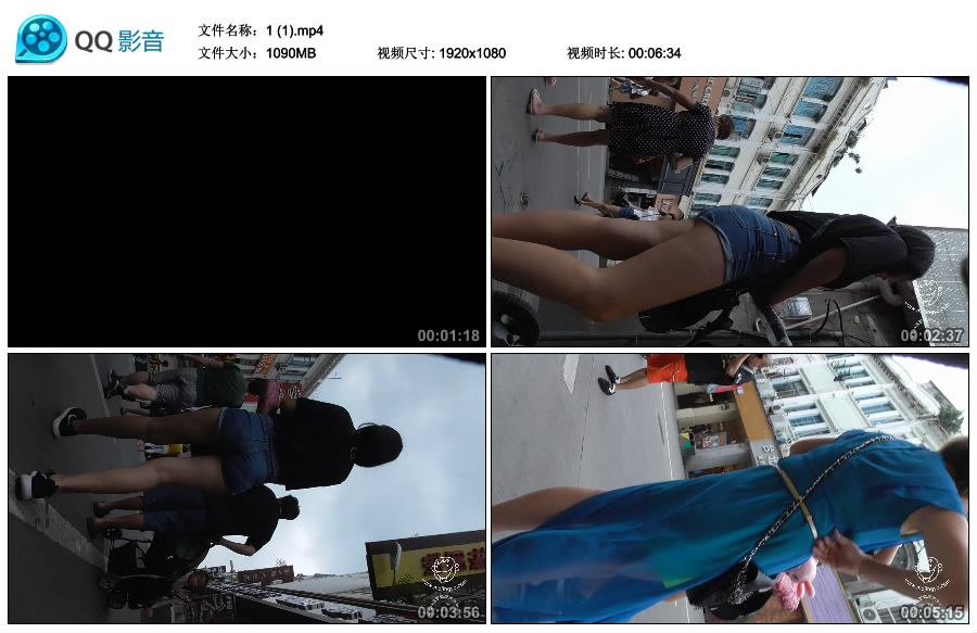 精选街拍视频 No.2821 短发肉臀少妇给力的美臀 / 1.06GB / 街拍视频-绅士图