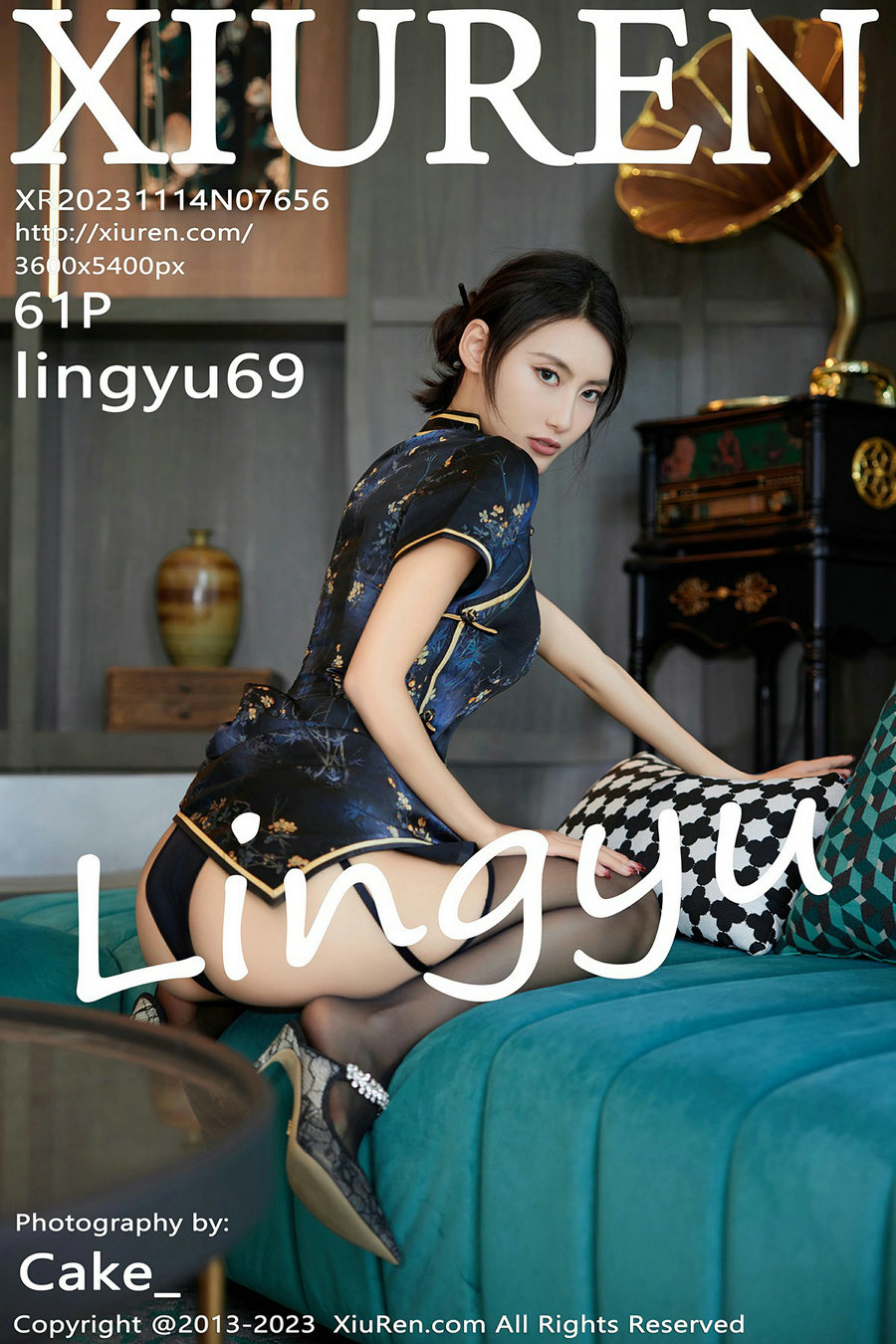 / 秀人美媛馆 / 2023.11.14 No.7656 lingyu69 / 61P440MB / 秀人网-绅士图