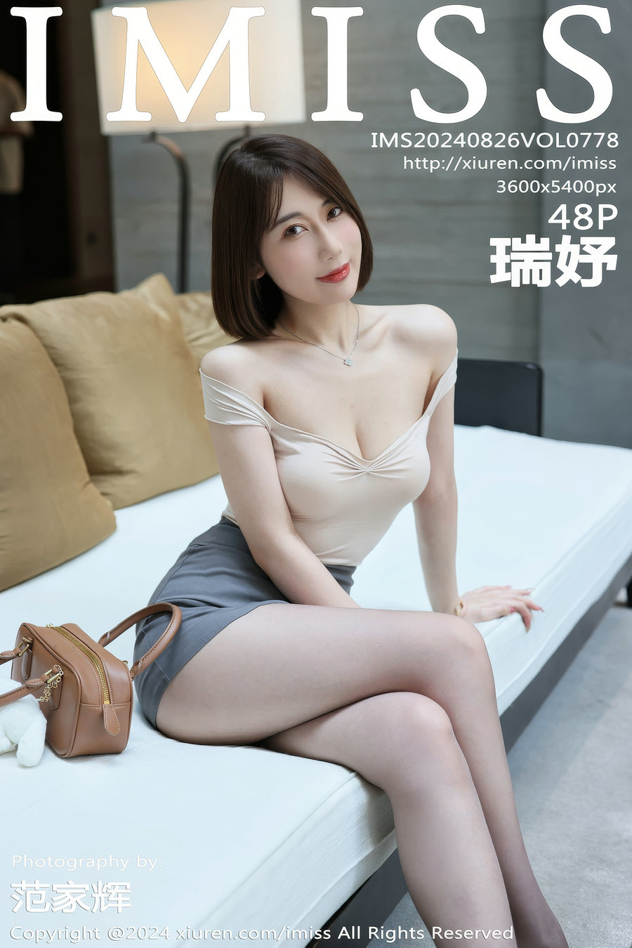 / IMiss /爱蜜社 2024.08.26 Vol.778 瑞妤 / 48P440MB / 秀人旗下-绅士图
