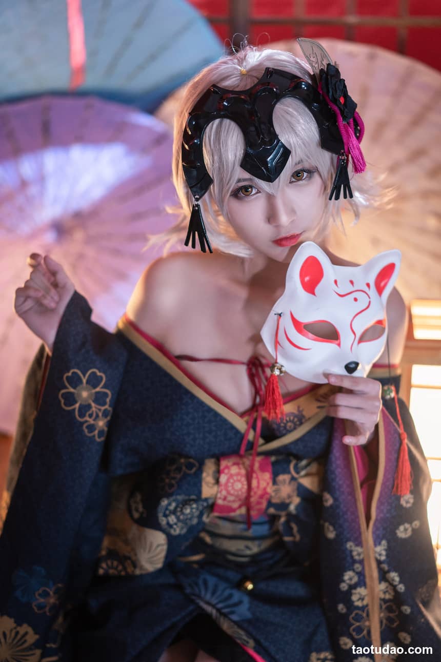 图片[2]-铁板烧鬼舞w –  NO.007 黑贞花魁[35P-562.4M]-绅士图