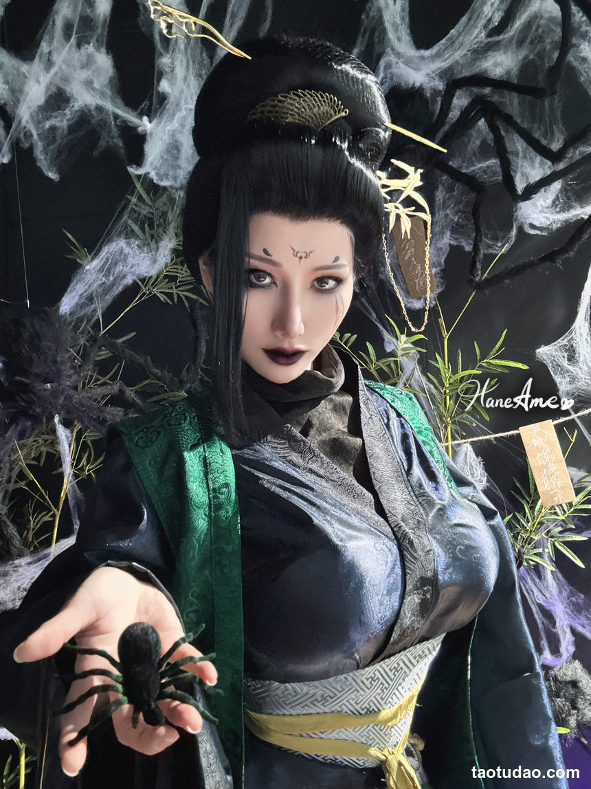 图片[3]-雨波（Haneame）黑神话四妹COS [33P 230M]-绅士图