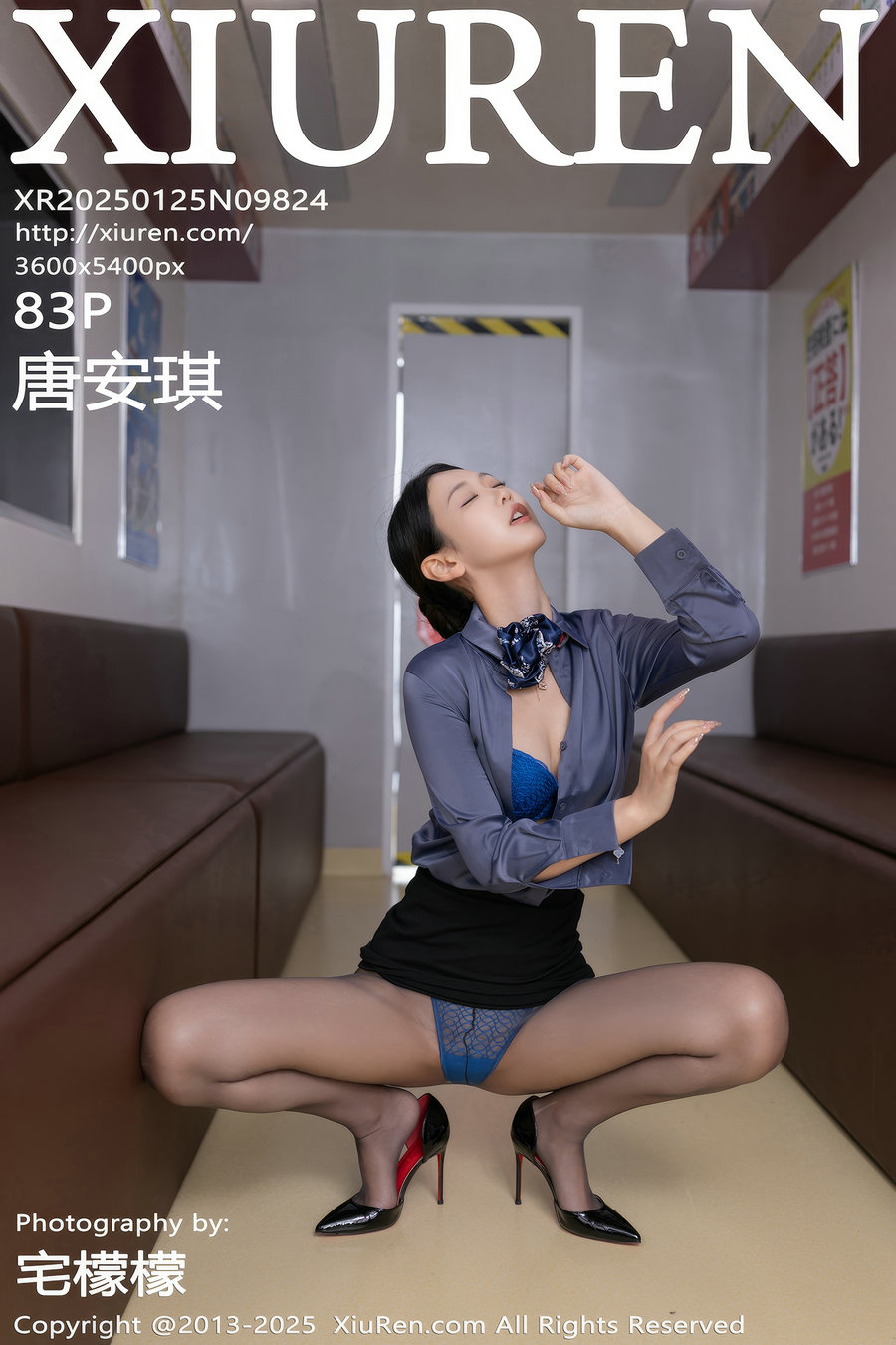 / 秀人美媛馆 / 2025.01.25 No.9824 唐安琪 / 82P206MB / 秀人网-绅士图