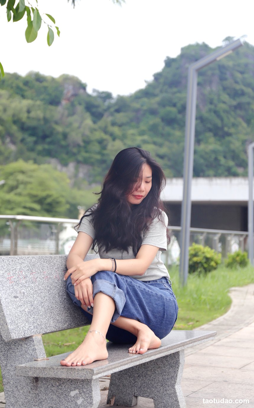 图片[3]-Pary摄影 NO.031 小允牛仔裤精致美甲红润脚底[144P／752MB]-绅士图