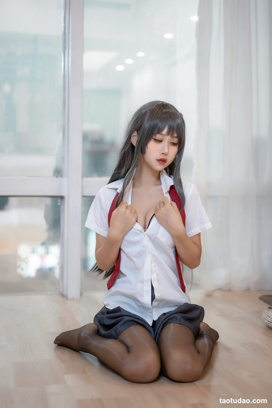 图片[4]-萌芽儿 麻衣学姐jk [28P-251M]-绅士图