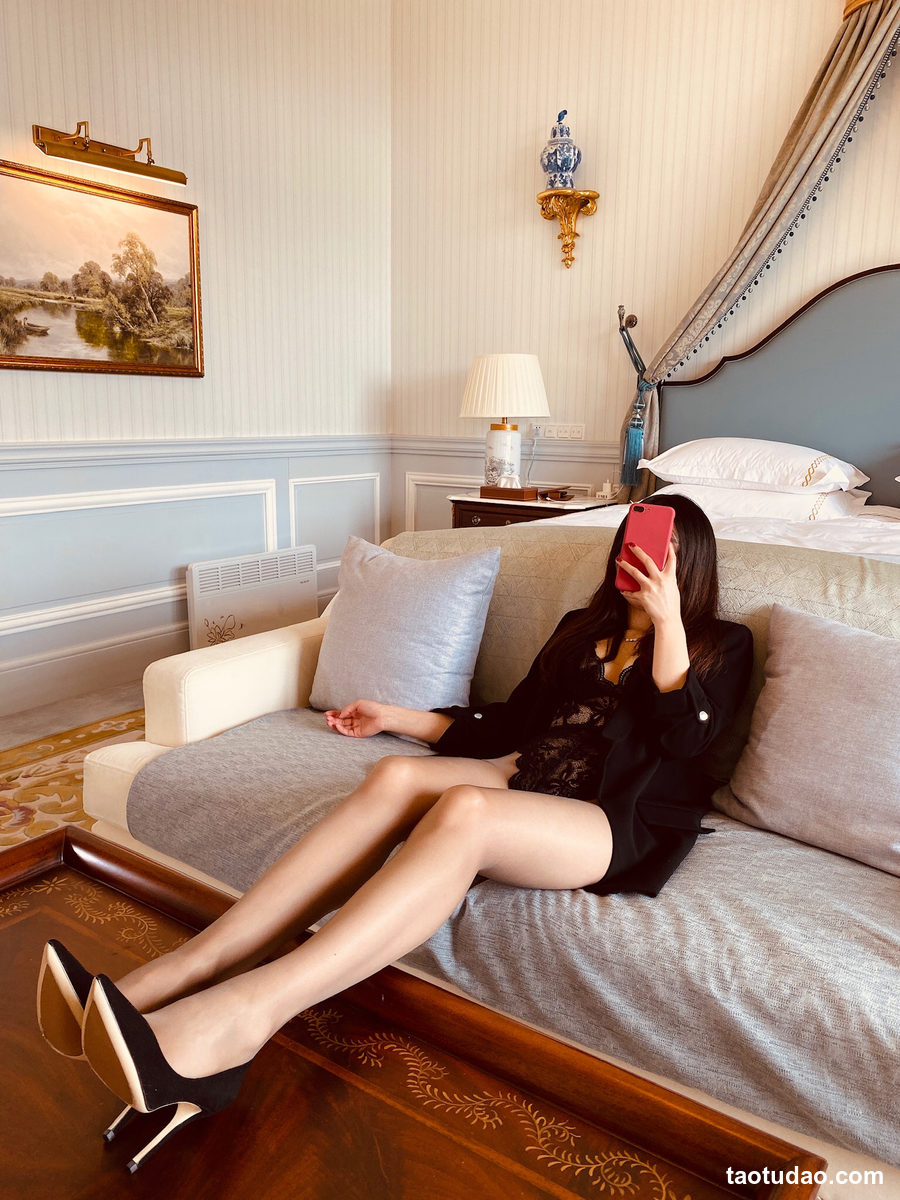 图片[3]-软妹小九九[July芝岚] – 蕾丝裙油亮 [20P-37MB]-绅士图