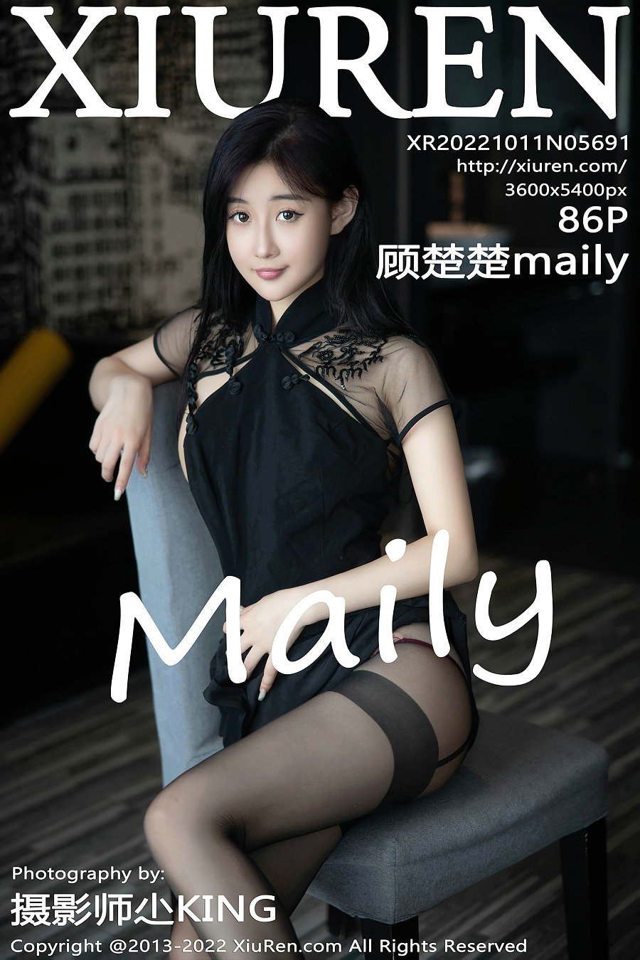 / 秀人美媛馆 / 2022.10.11 No.5691 顾楚楚maily / 86P585MB / 秀人网-绅士图