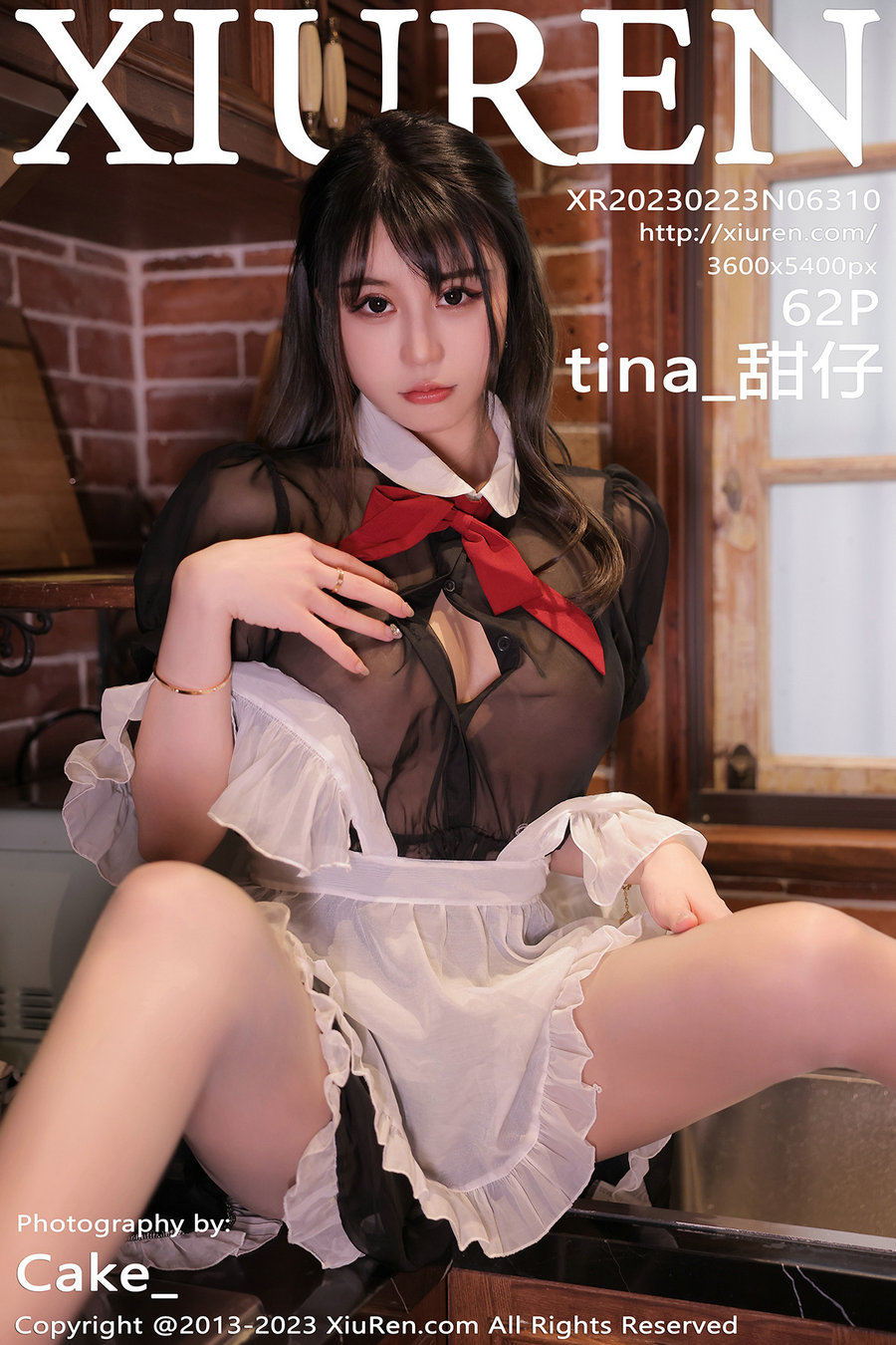 / 秀人美媛馆 / 2023.02.23 No.6310 tina_甜仔 / 62P507MB / 秀人网-绅士图