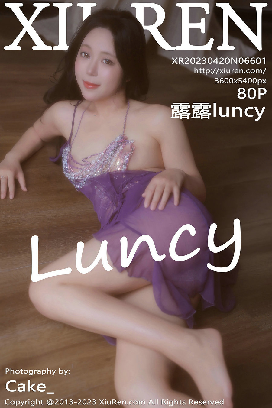 / 秀人美媛馆 / 2023.04.20 No.6601 露露luncy / 80P325MB / 秀人网-绅士图