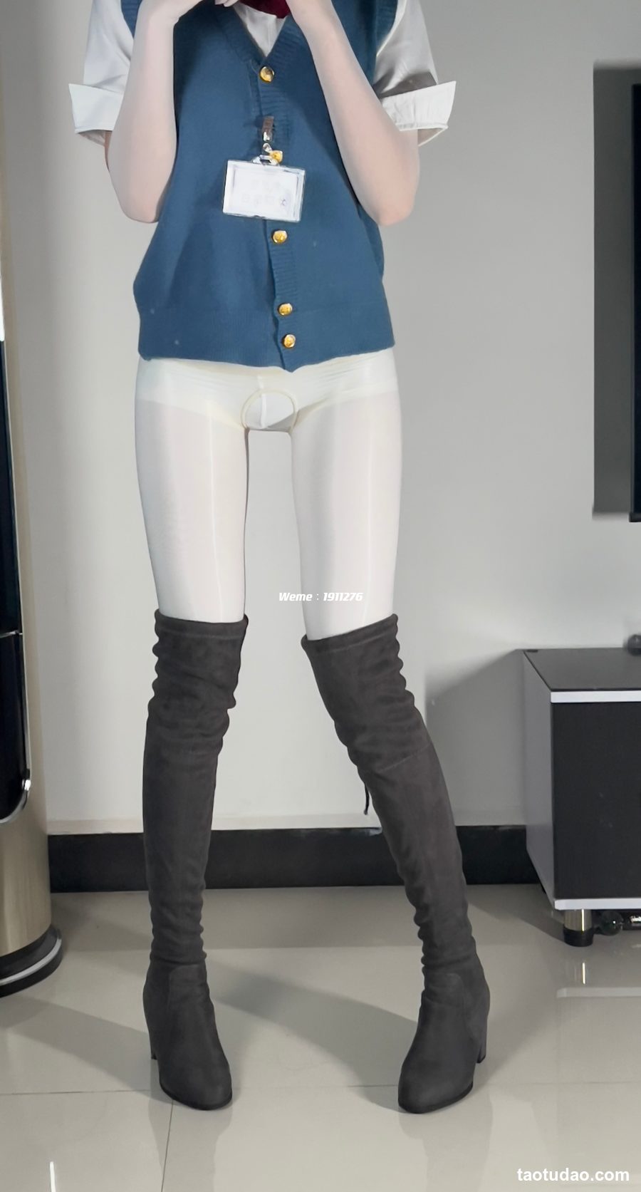 图片[4]-白龙猫女 – 牛奶长靴 [18P+3V-998MB]-绅士图