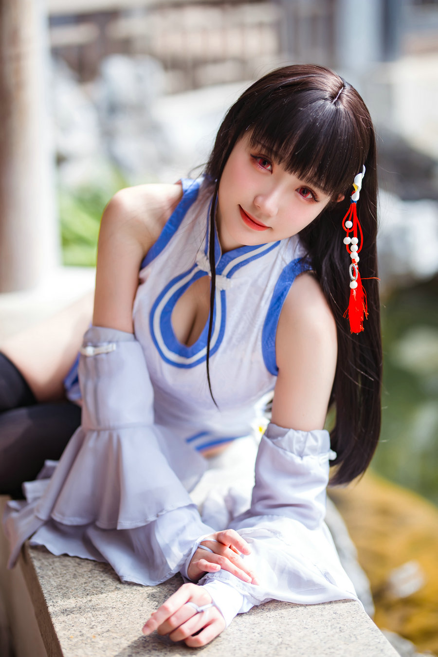 Coser瓜希酱福利 - 碧蓝航线 逸仙 / 22P-96MB / cos萌妹-绅士图