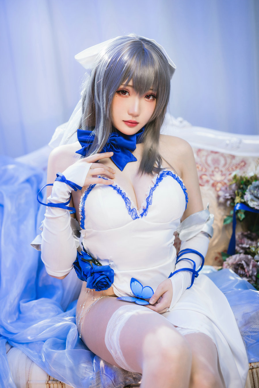 Coser瓜希酱福利 - 路易九世礼服 / 22P-122MB / cos萌妹-绅士图