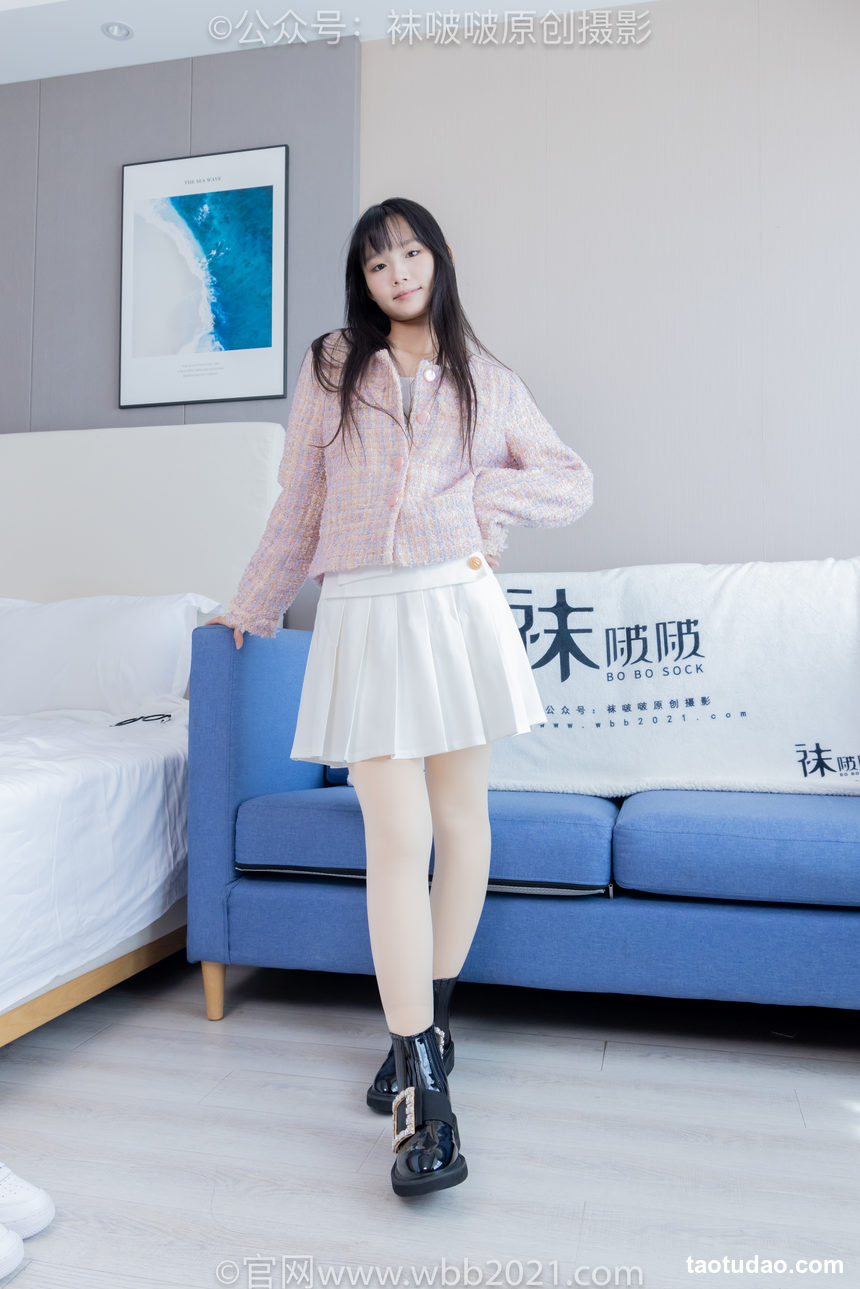BoBoSocks袜啵啵 NO.438 甜甜圈-皮鞋、板鞋、白棉袜、黑色踩脚袜[150P+1V／7.28GB]-绅士图