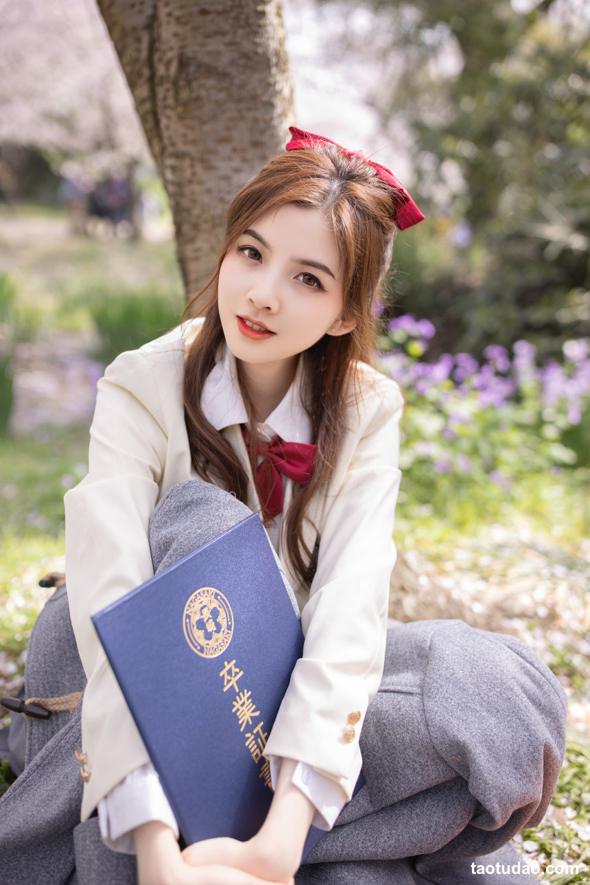 图片[4]-[YITUYU艺图语]2022.11.20 樱花少女 Dtifa丁小妮[20+1P／564MB]-绅士图