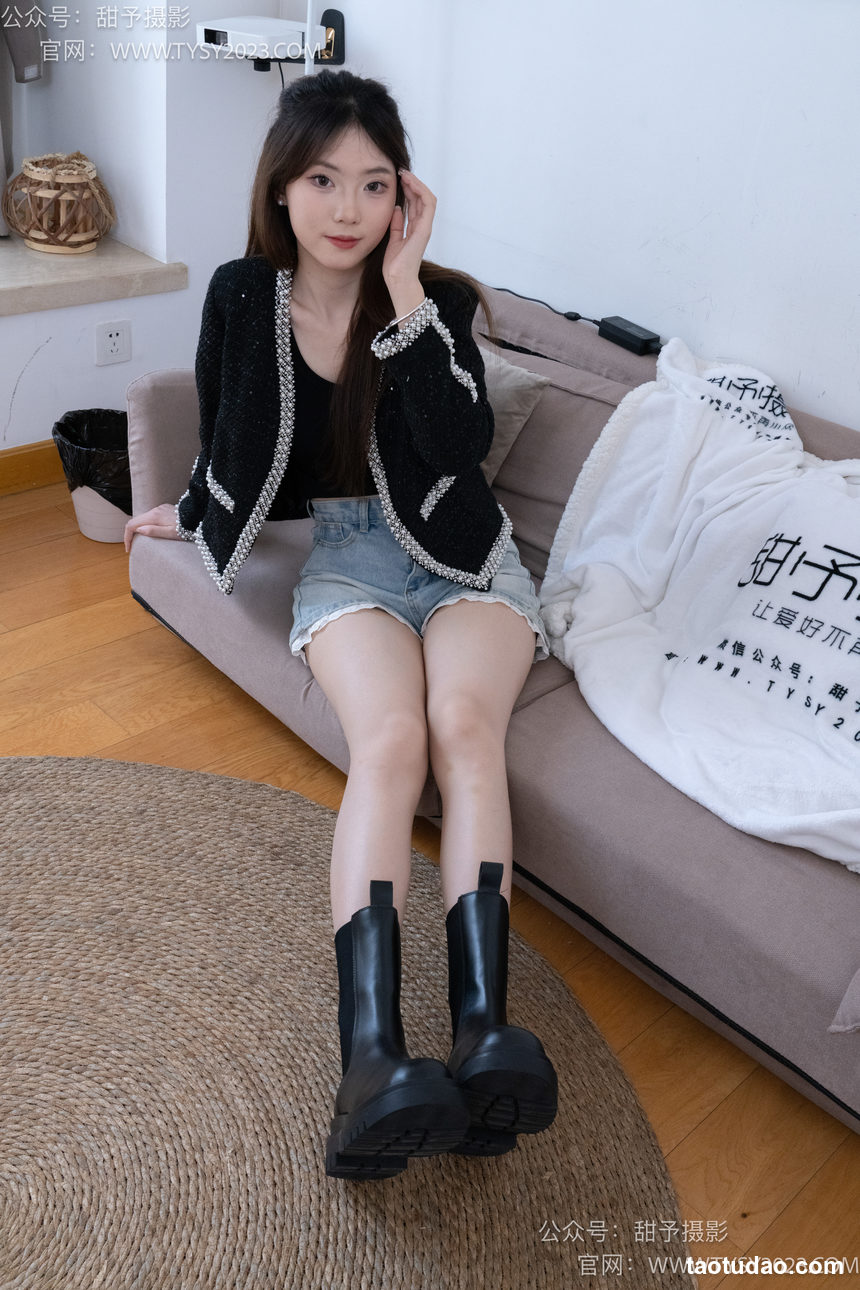 图片[4]-甜予摄影 NO.065 璇璇-靴子、洞洞鞋、白棉袜、裸足[175P+2V／11.2GB]-绅士图