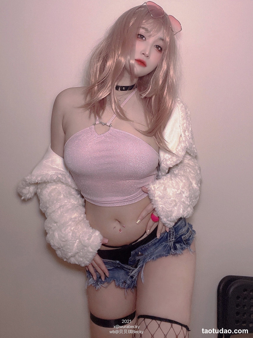 图片[2]-贝贝琪Becky – NO.015 桃子冷饭+视频 [8P+8V-180MB]-绅士图