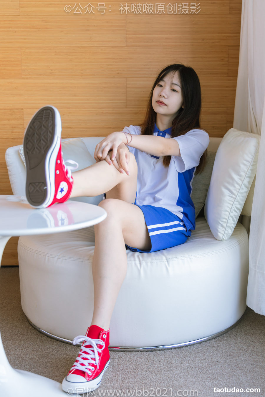 图片[4]-[BoBoSocks袜啵啵]NO.336 小甜豆-校服、帆布鞋、白棉袜、裸足[140P+1V／6.71GB]-绅士图