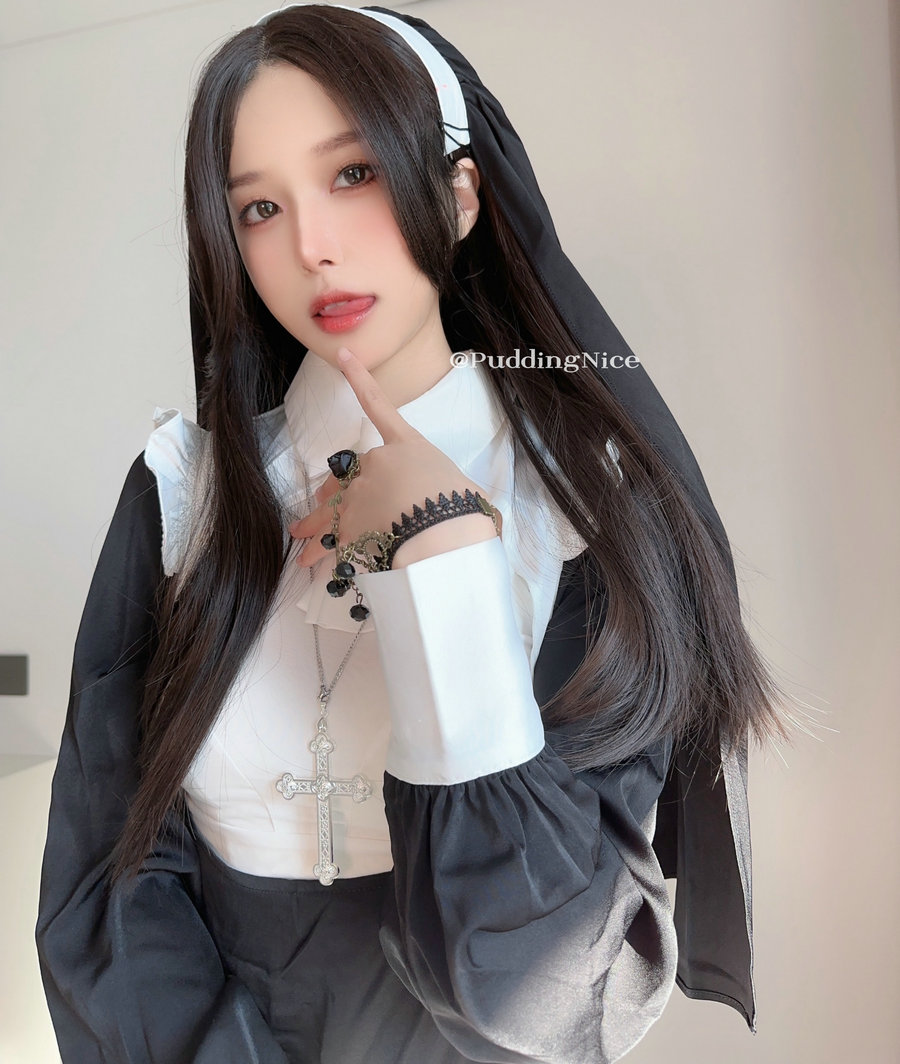 布丁大法 - 修女 / 167P3V-950MB / cos萌妹-绅士图