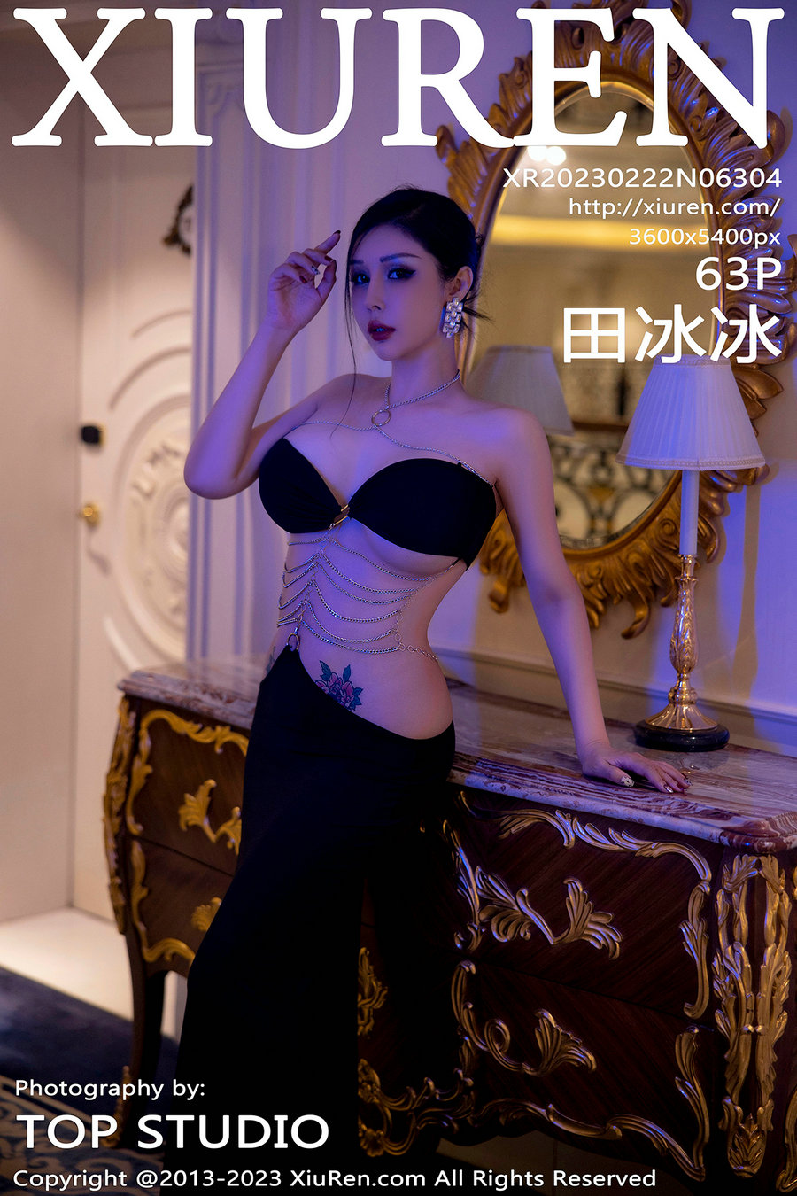 / 秀人美媛馆 / 2023.02.22 No.6304 田冰冰 / 63P498MB / 秀人网-绅士图