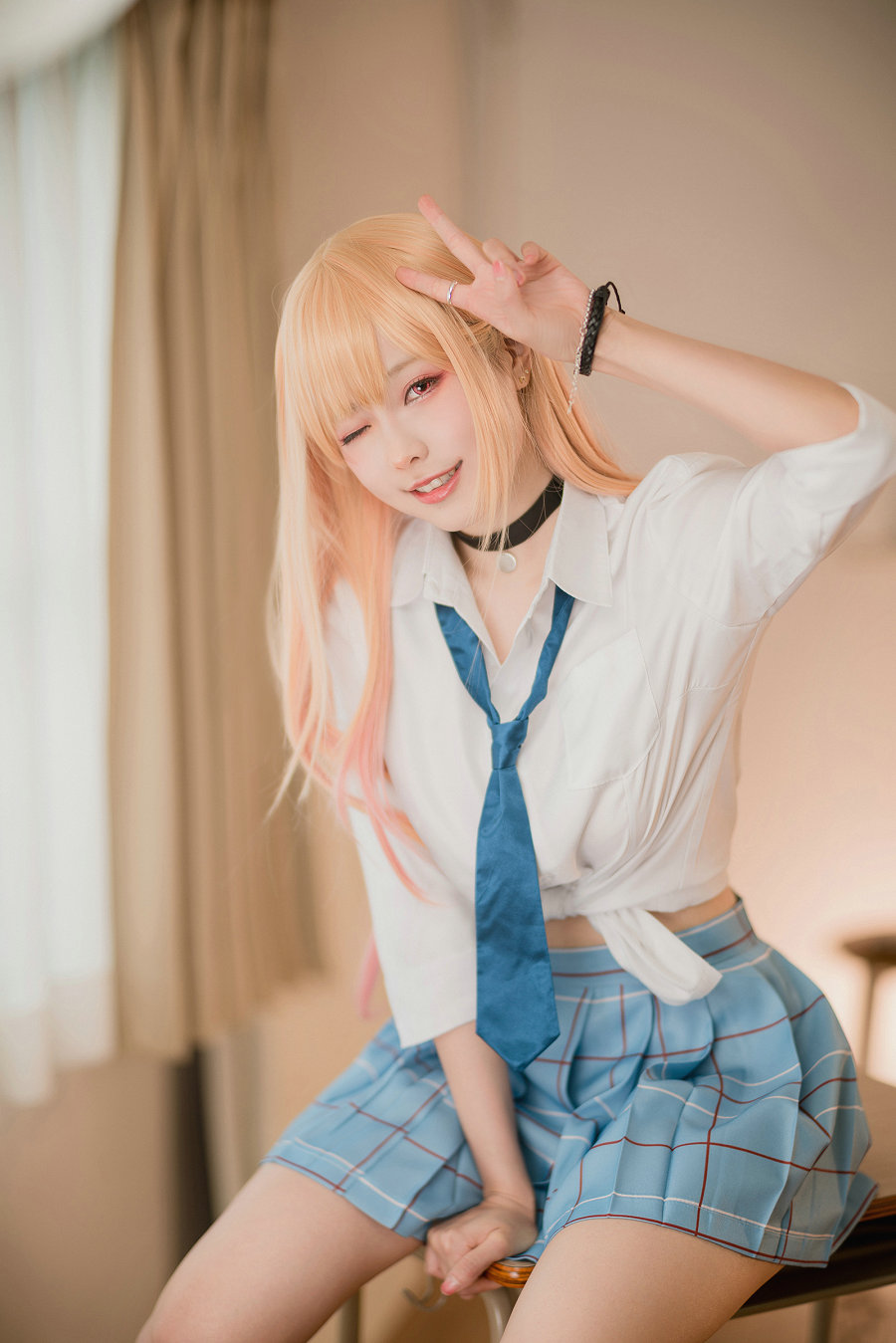 Ely_eee(ElyEE子) - Marin Kitagawa / 56P-121MB / cos萌妹-绅士图