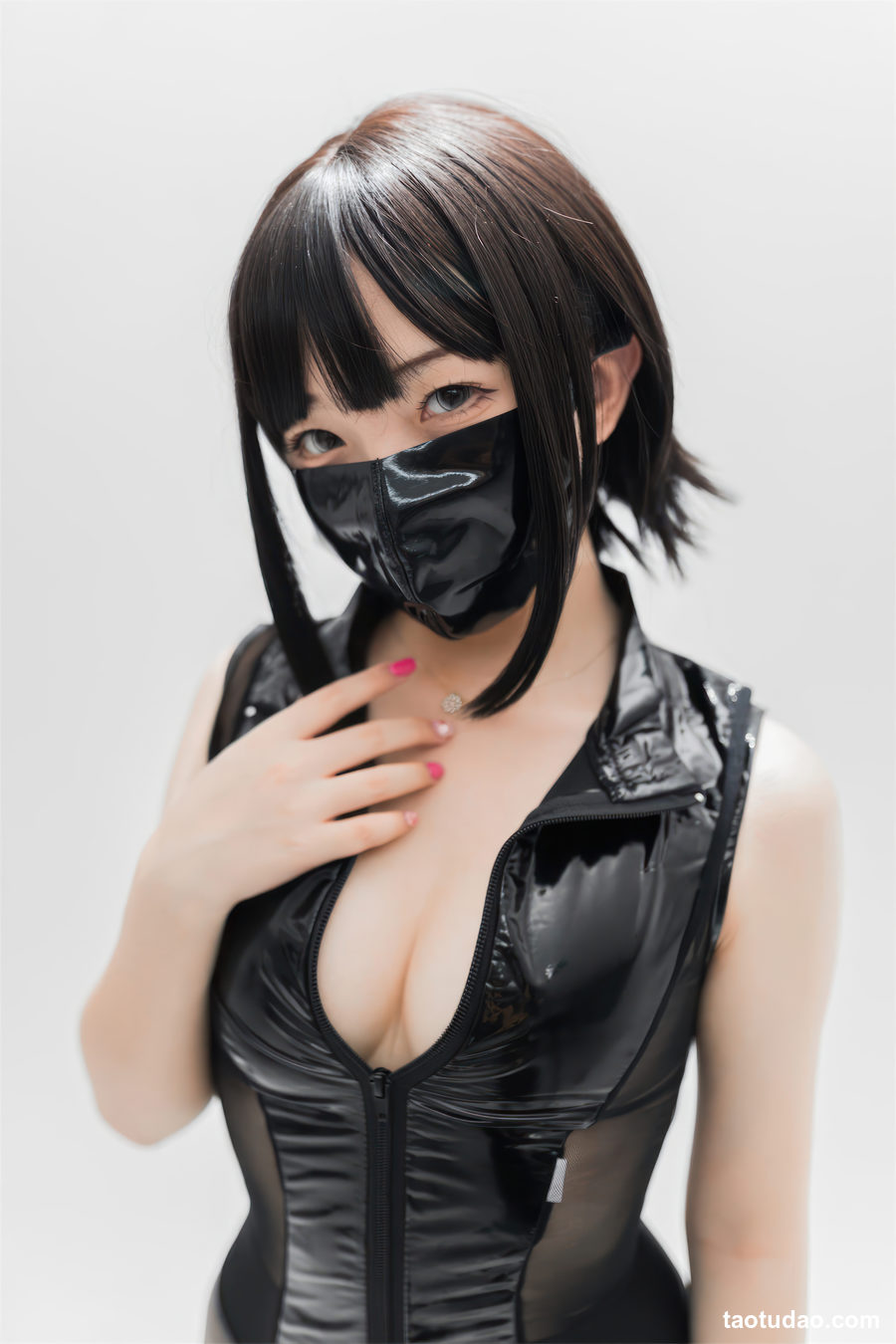 图片[3]-花铃 – 灰丝皮衣 [73P-286MB]-绅士图