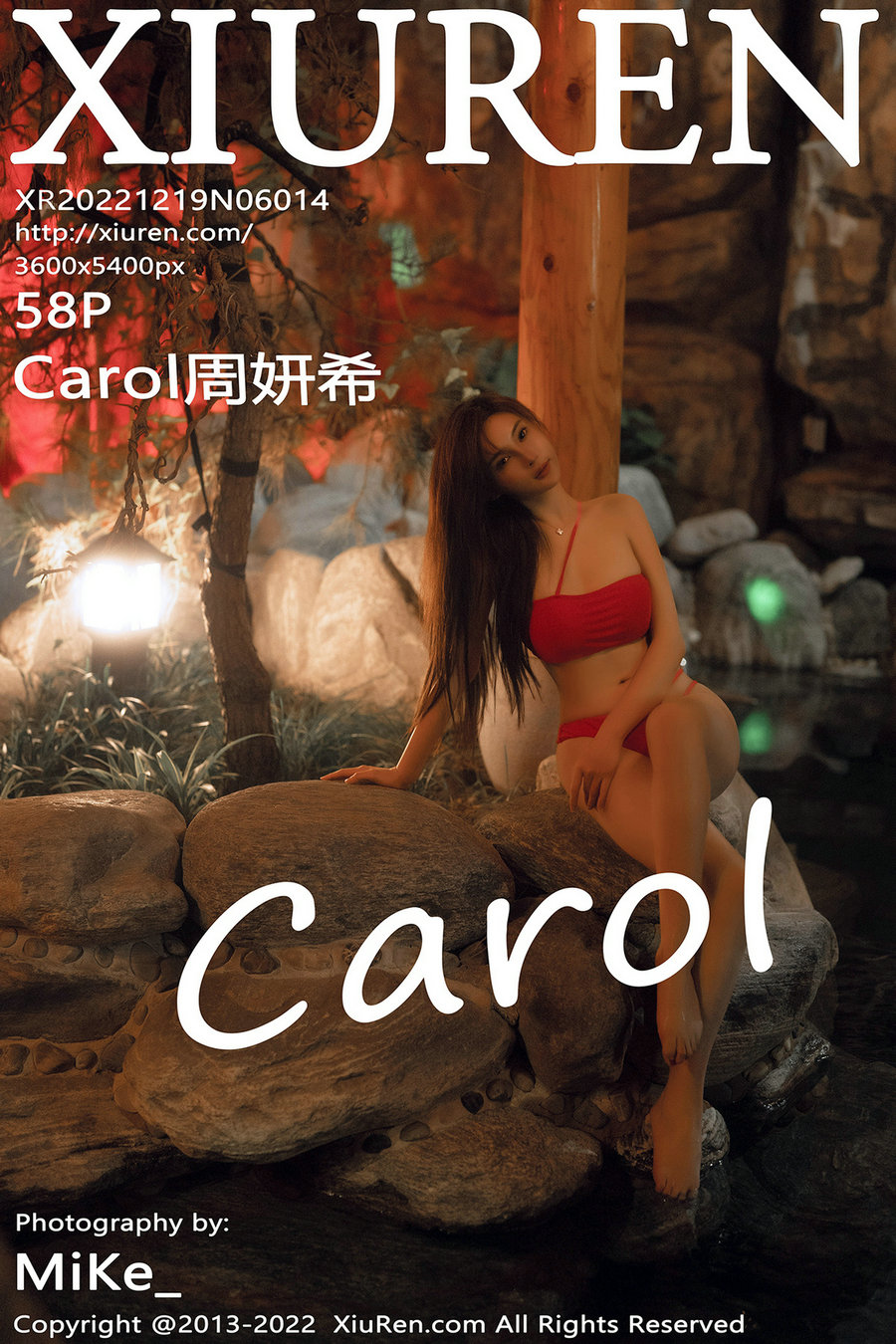 / 秀人美媛馆 / 2022.12.19 No.6014 Carol周妍希 / 58P521MB / 秀人网-绅士图