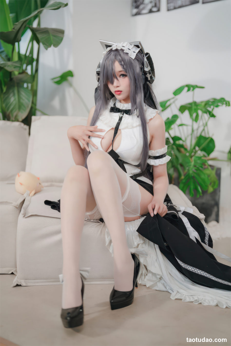 轩萧学姐 - 碧蓝航线 奥古斯特女仆 [67P+1V-391MB]-绅士图